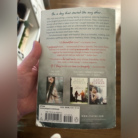 If I Stay Book - Picture 3 of 3